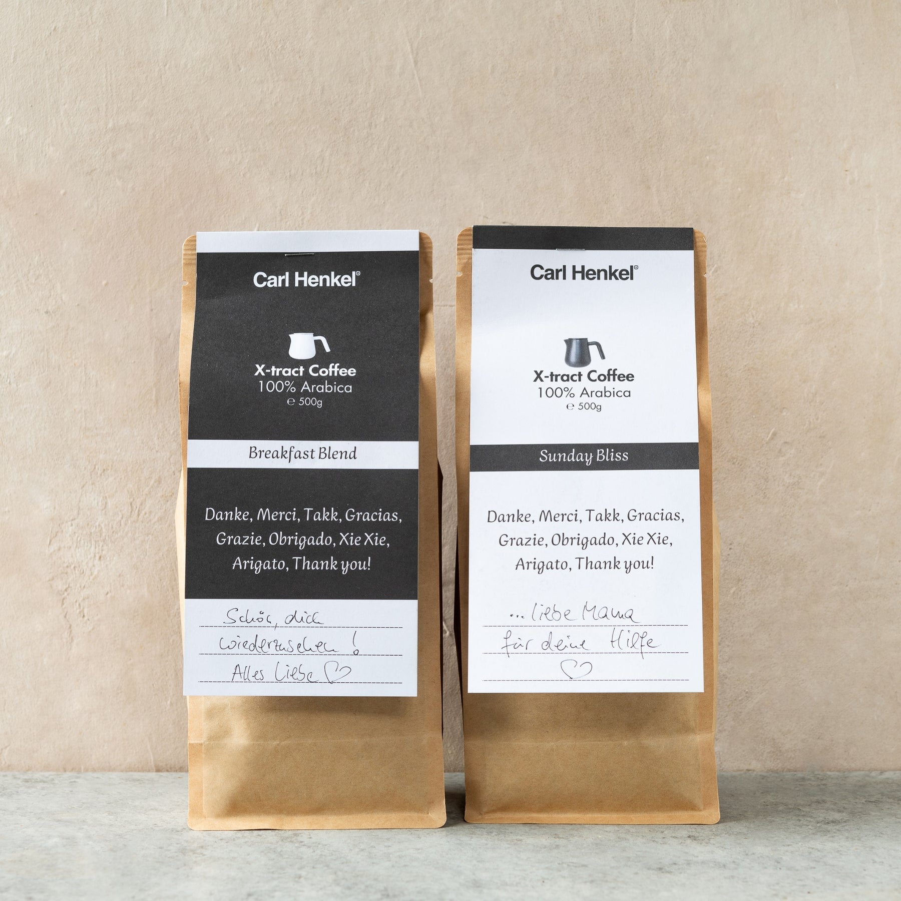X-tract Coffee 2 x 500g Winner Set