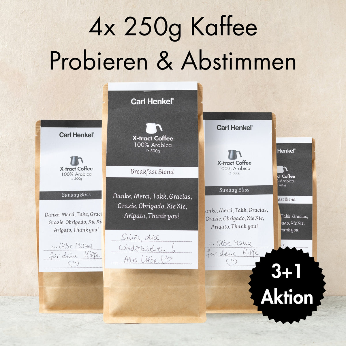 X-tract Kaffee Entdecker Set
