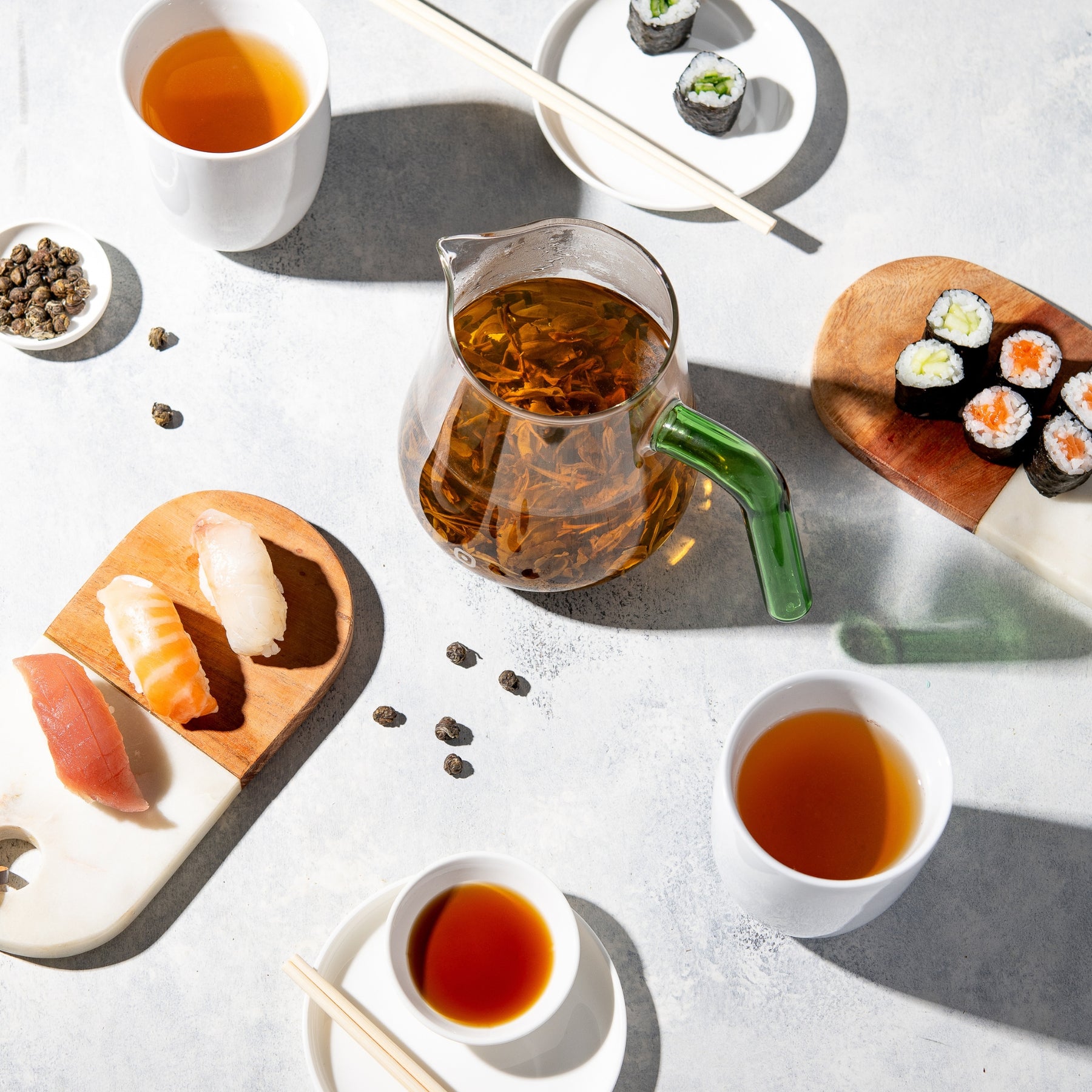 Sushi’s Match – Magic Green Tea Pearls