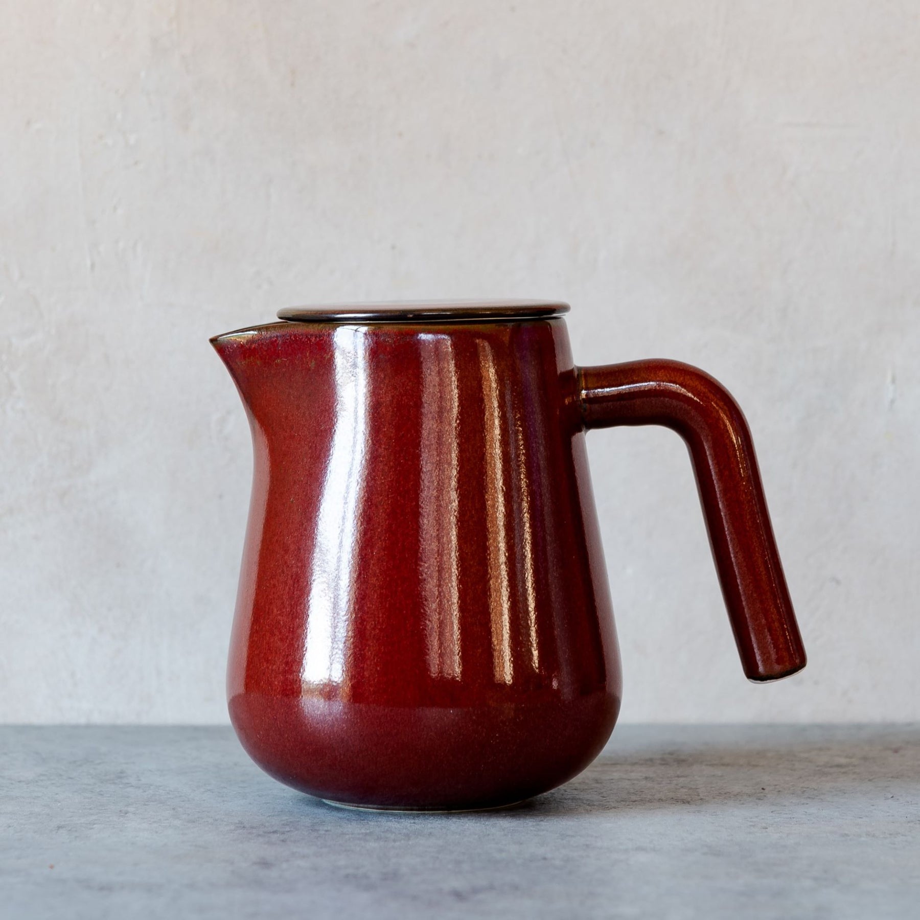 Arca X-tract 2-6 cups - porcelain, Coffee Cherry Red