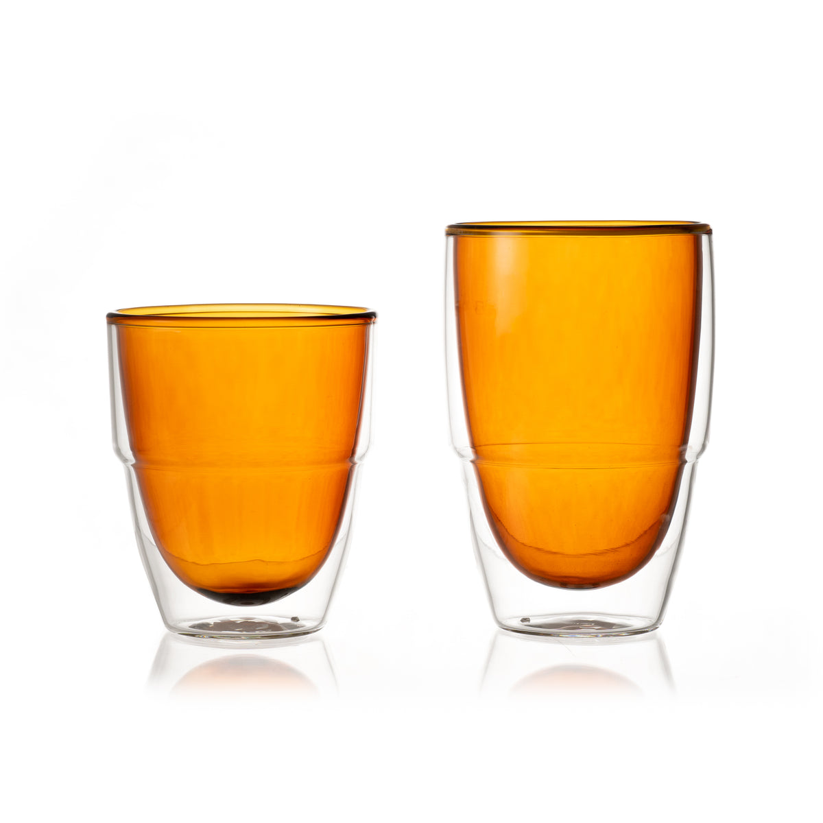 Stack Thermo Cups Amber